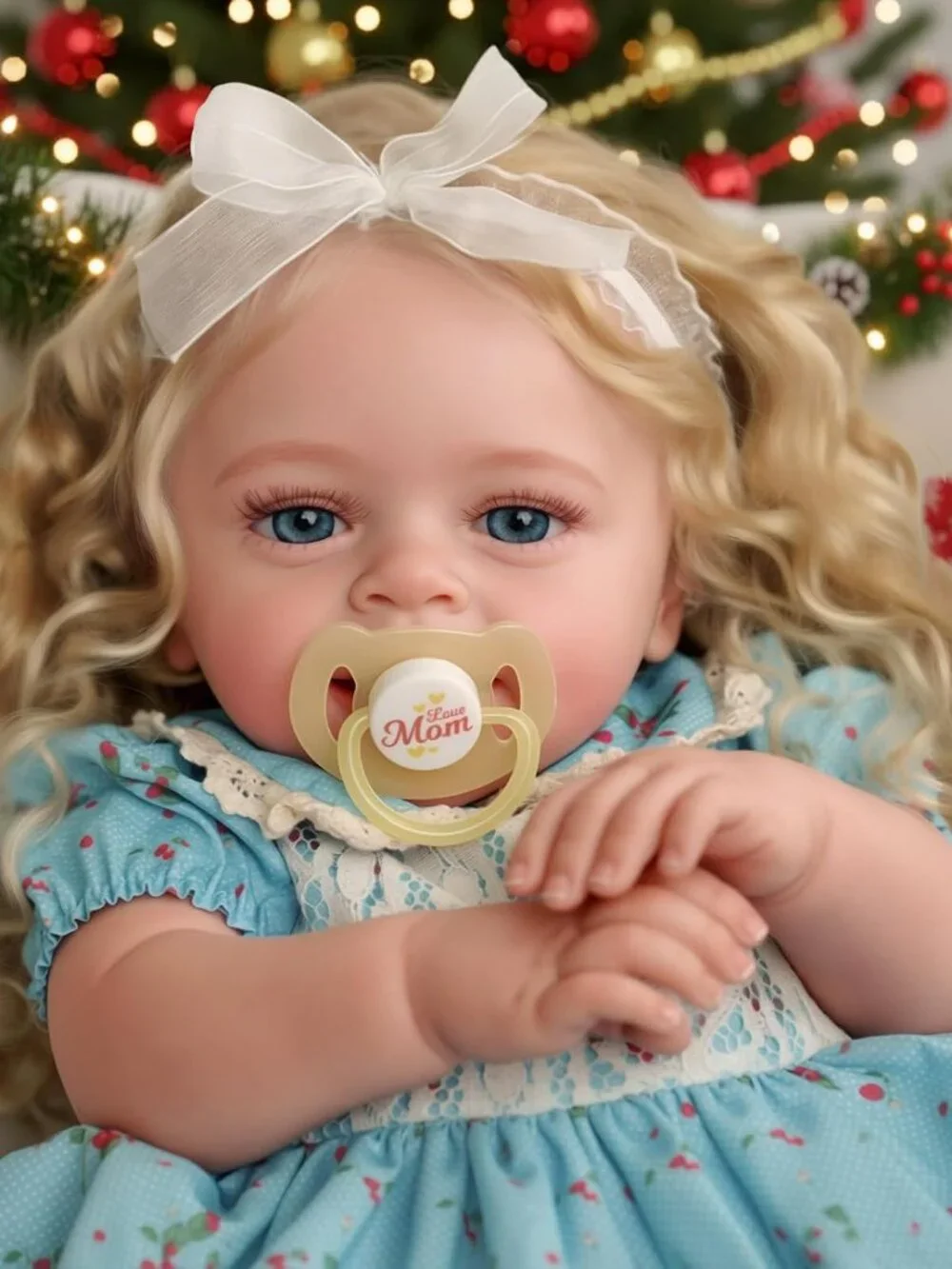 Reborn Baby Dolls, 18 Inch Realistic Baby Doll with Hand Rooted Hair | Newborn B